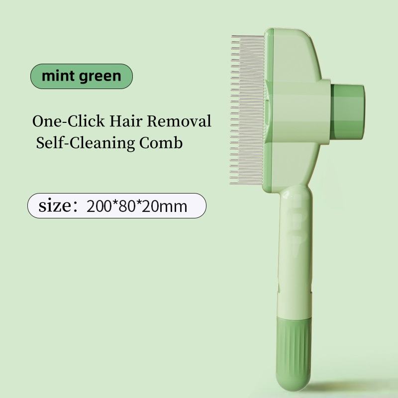 Self-Cleaning Pet Grooming Brush for Dogs & Cats