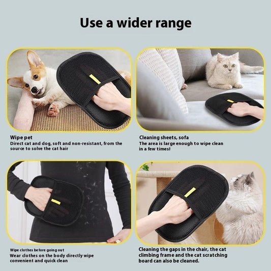 Magic Pet Hair Removal Glove Brush