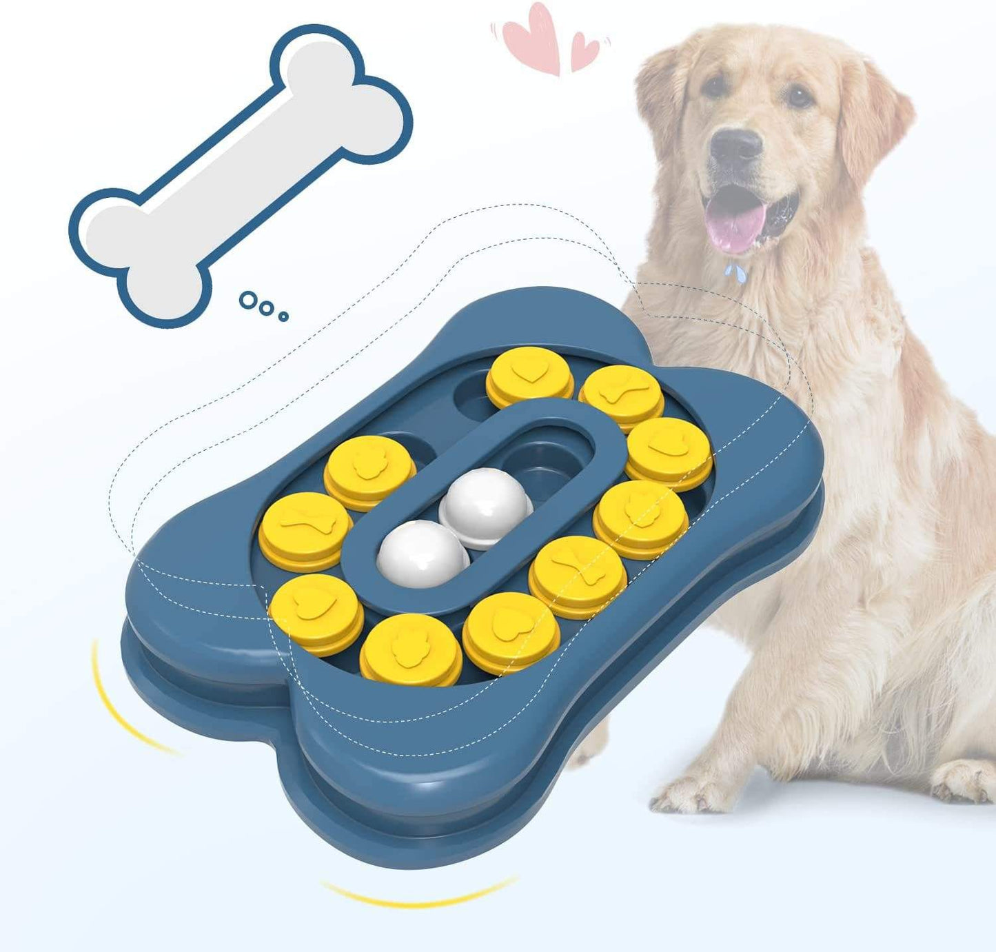 Smart Interactive Dog Puzzle Feeder