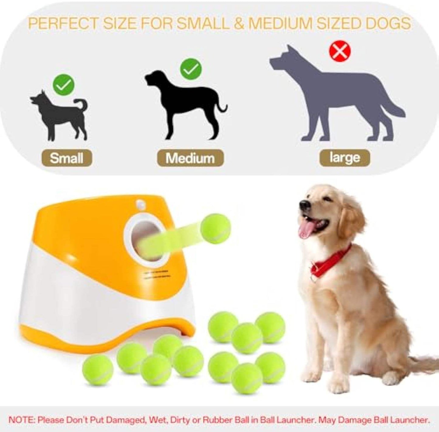 Interactive Automatic Dog Ball Launcher