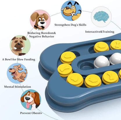 Smart Interactive Dog Puzzle Feeder