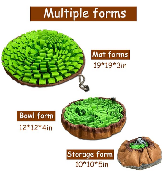 Snuffle Mat for Dogs – Interactive Nose work Feeding Toys