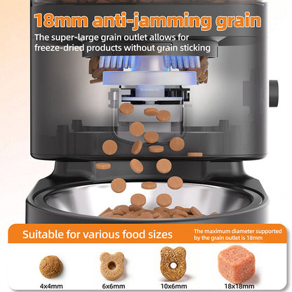 Automatic Pet Food Dispenser for Cats & Dogs