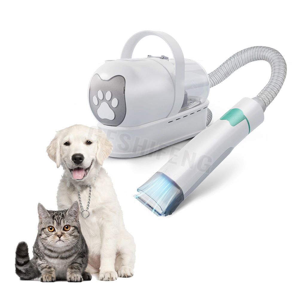 Pet Grooming Set Vacuuming Shave 7 in 1 Multifunctional Pet Hair Remover