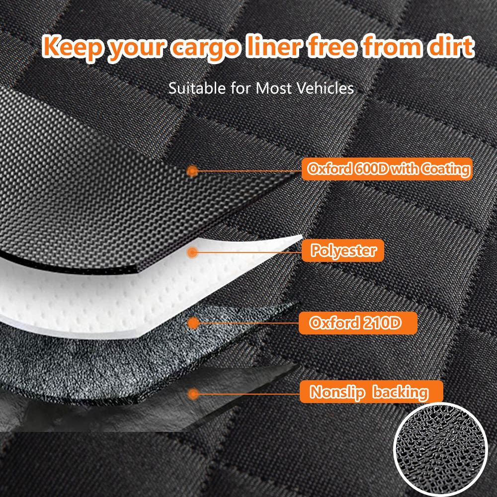 Waterproof Dog Car Seat Cover with Side Flaps