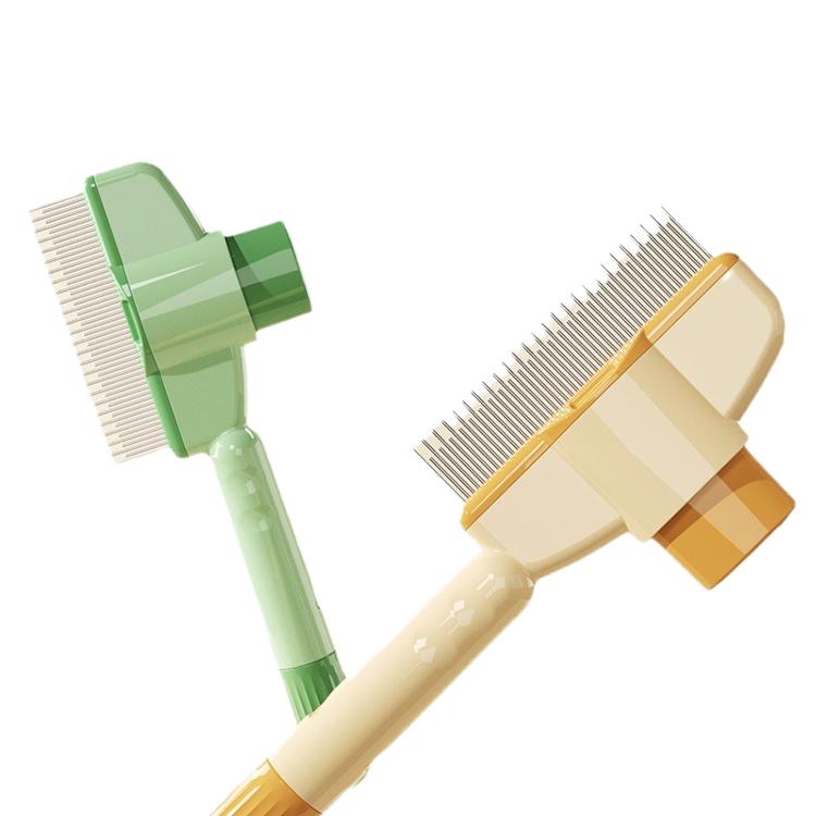 Self-Cleaning Pet Grooming Brush for Dogs & Cats