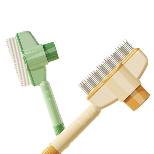 Self-Cleaning Pet Grooming Brush for Dogs & Cats