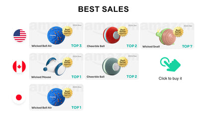Cheerble New E-TPU Smart Interactive Dog Ball Toys Waterproof Touch Activated Rolling Eco-Friendly PC Material Modern Lovely