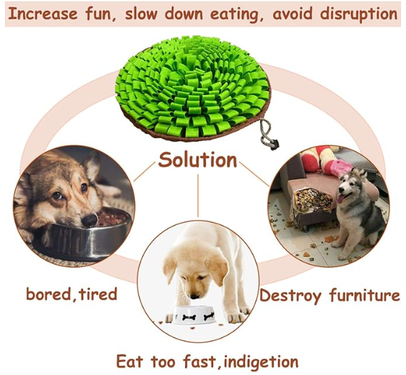 Snuffle Mat for Dogs – Interactive Nose work Feeding Toys