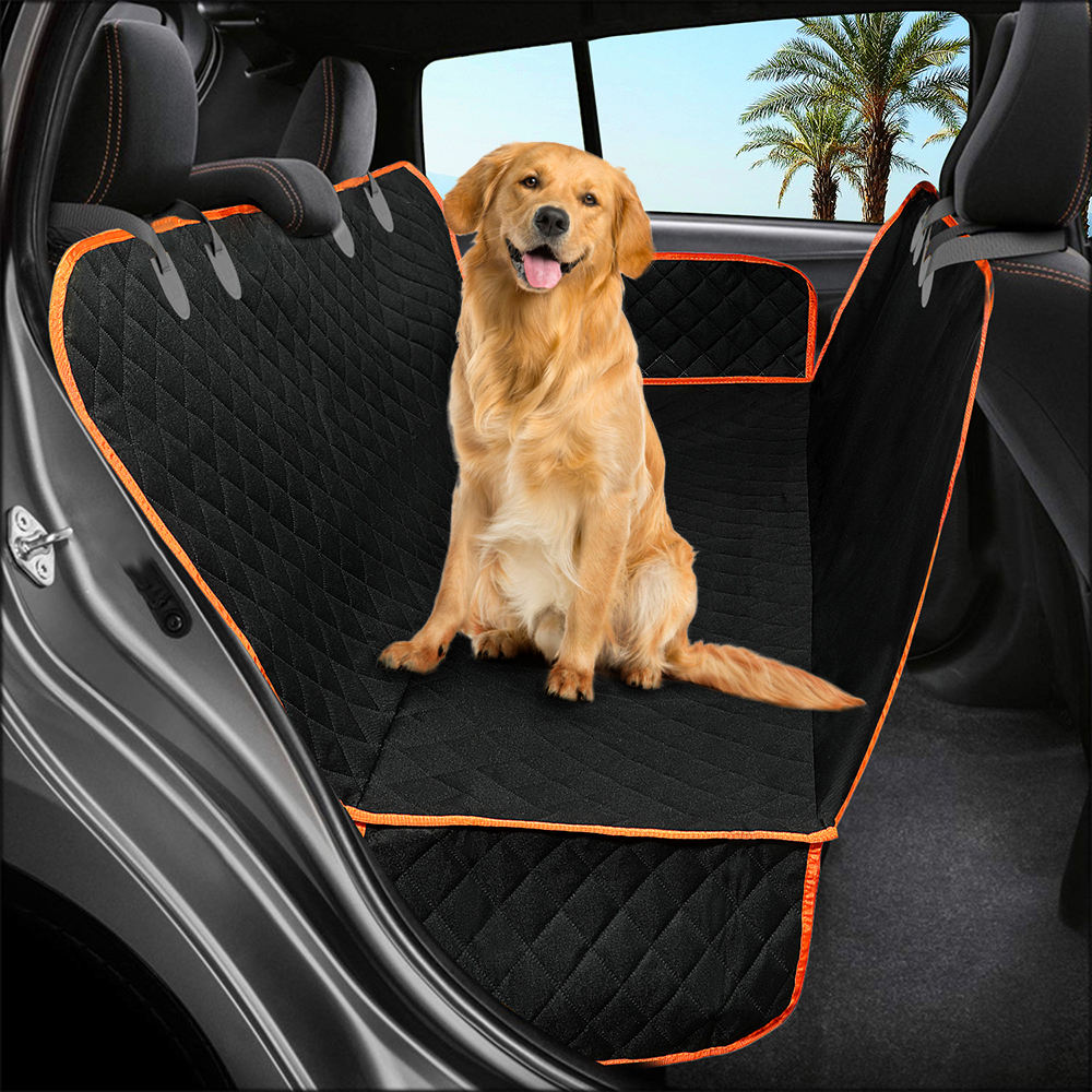 Waterproof Dog Car Seat Cover with Side Flaps